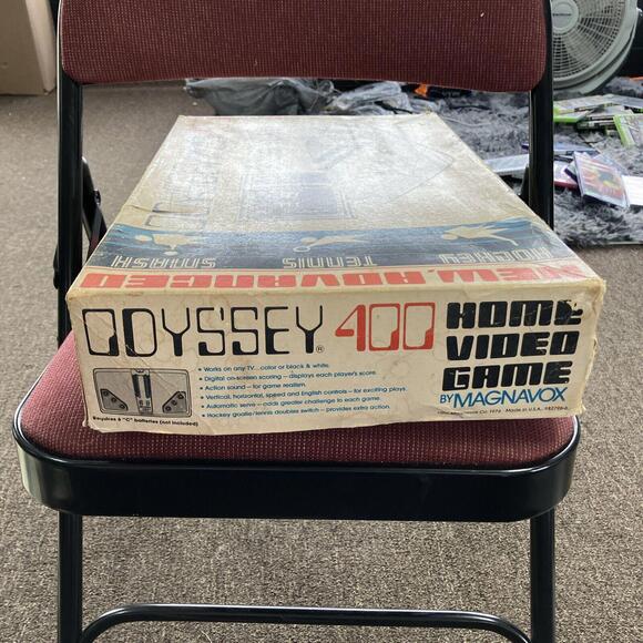 Odyssey 400 Magnavox Pong Consol 1976 Original Box MINT manual WORKING OEM POWER - Picture 5 of 12